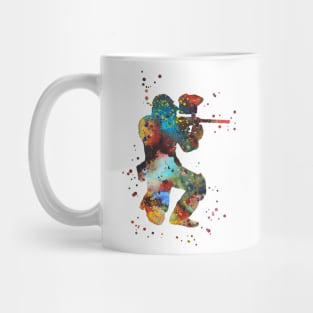 Paintball player Mug